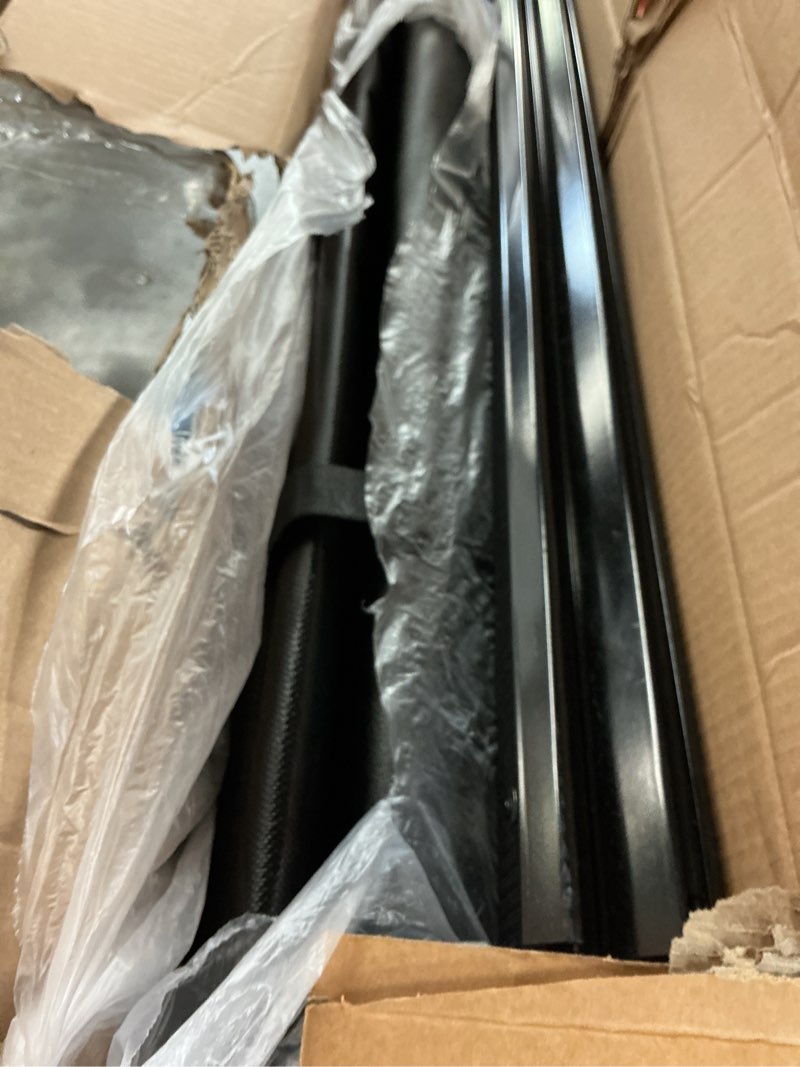Condition photo showing New/Like New for soft roll-up truck bed tonneau cover for 2019-2024 chevy silverado 1500 & gmc sierra 1500, fleetside 5.8 ft 69.6 in bed 5.8' - soft roll up 2019-2024 1500 only