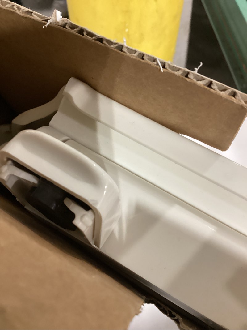 Condition photo showing As Is for KOHLER Cachet® Quick-release™ Round-front Toilet Seat Round Biscuit