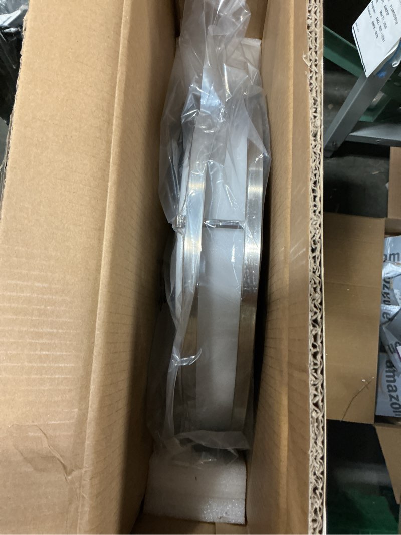 Condition photo showing Good Condition for dakason 32in oval led flush mount light for kitchen/living room, 50w large led ceiling light fixture, 3500k/4000k/5000k adjustable, dimmable for dining room/bedroom brushed nickel - 1pack