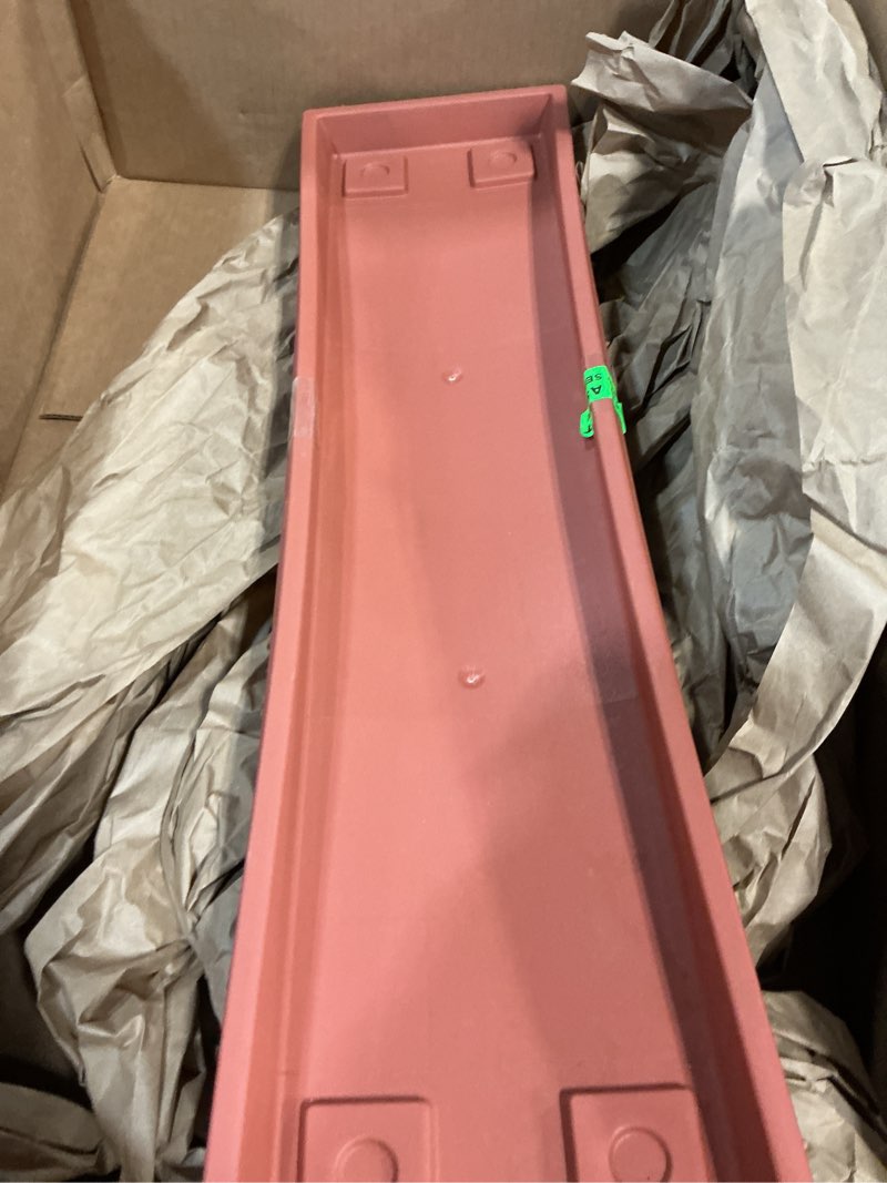 Condition photo showing Good Condition for akro mils svn30000e35 tray for venetian flower box, clay color, 30-inch