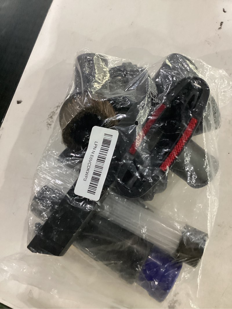 Condition photo showing Good Condition for universal vacuum attachments shop vac accessories 1 1/4" and 1 3/8" vacuum hose adapter kit, shop vac attachments vacuum attachment brush flexible crevice tool - 7 pack with brush