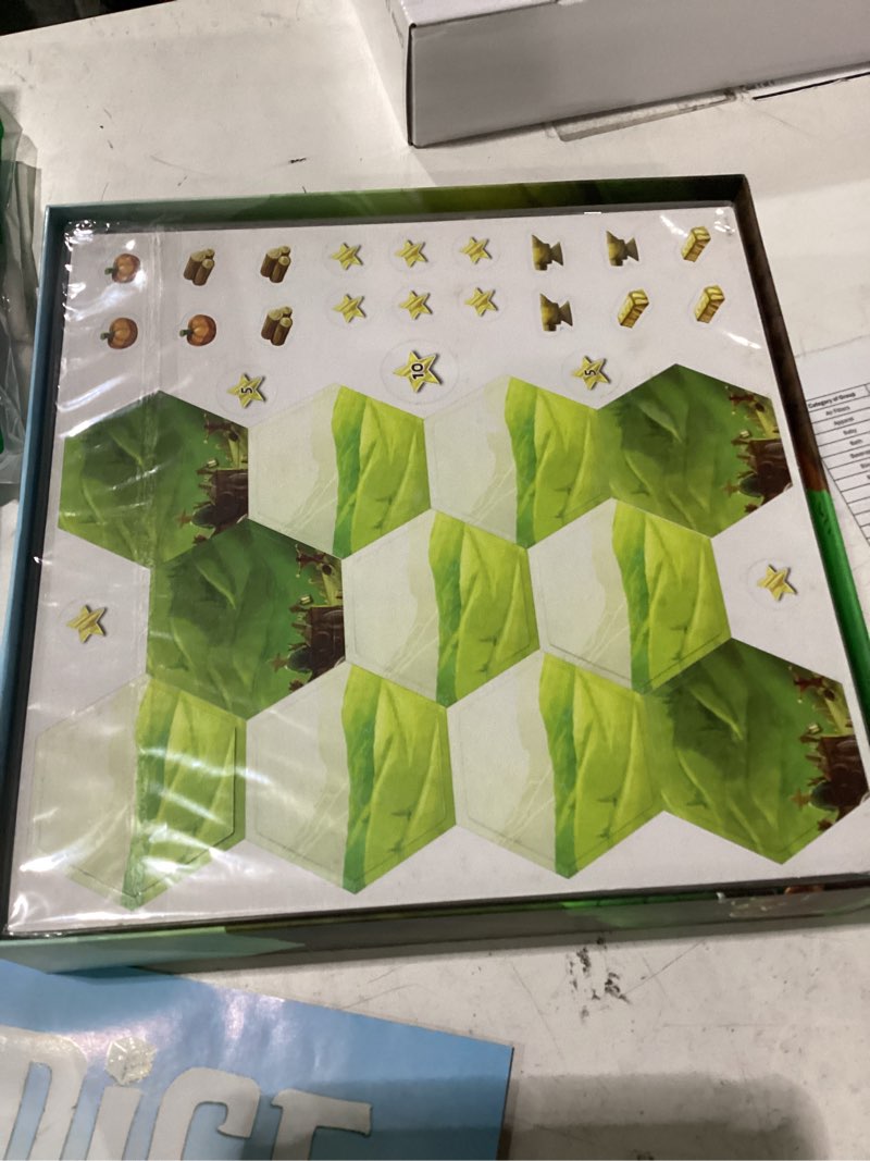 Condition photo showing New/Like New for board & dice dice settlers