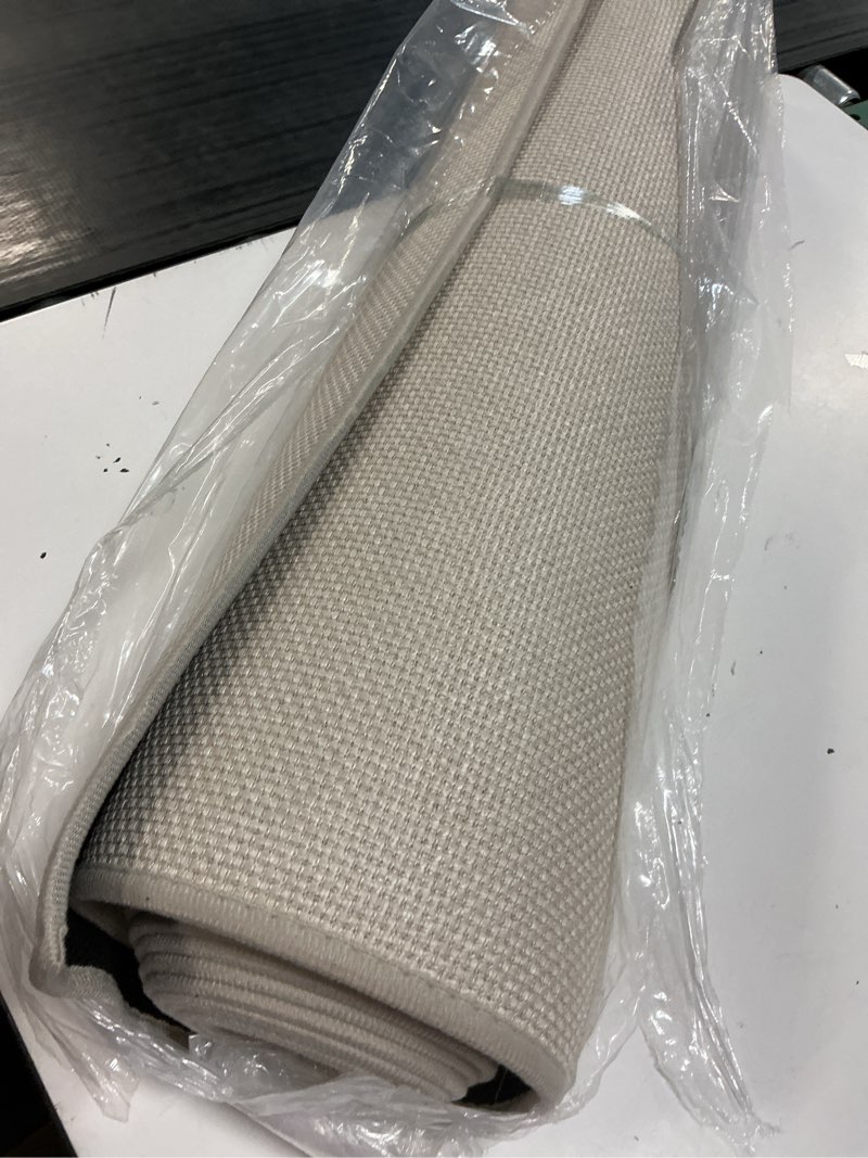 Condition photo showing Good Condition for goylser 16ft jute running rugs for hallway, kitchen rug runner non slip washable hall runner rug, beige runner for kitchen floor non slip beige 2'4" x 16' (rectangular)