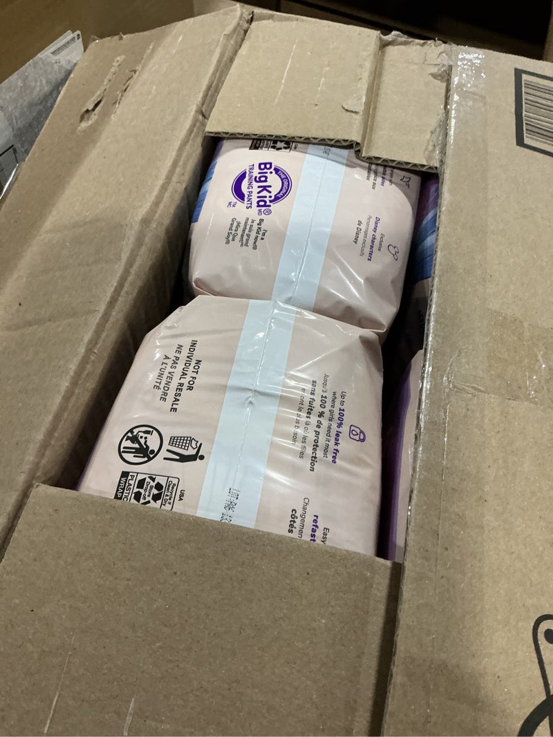 Condition photo showing Good Condition for pull-ups girls' skin essentials potty training pants, training underwear, 3t-4t (32-40 lbs), 112 ct (4 packs of 28) 3t-4t 112