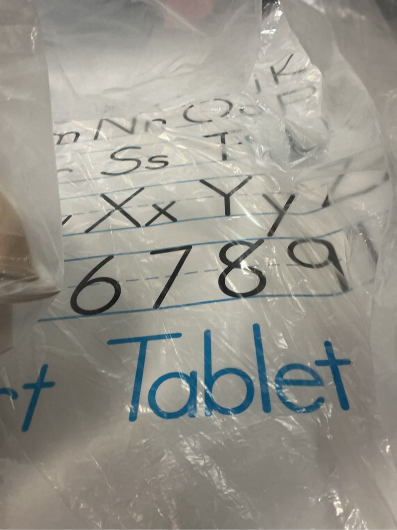 Condition photo showing Good Condition for School Smart Chart Tablet, 24 x 32 Inches, 1-1/2 Inch Ruling, 1/2 Inch Skip Line, 25 Sheets, Cover may vary