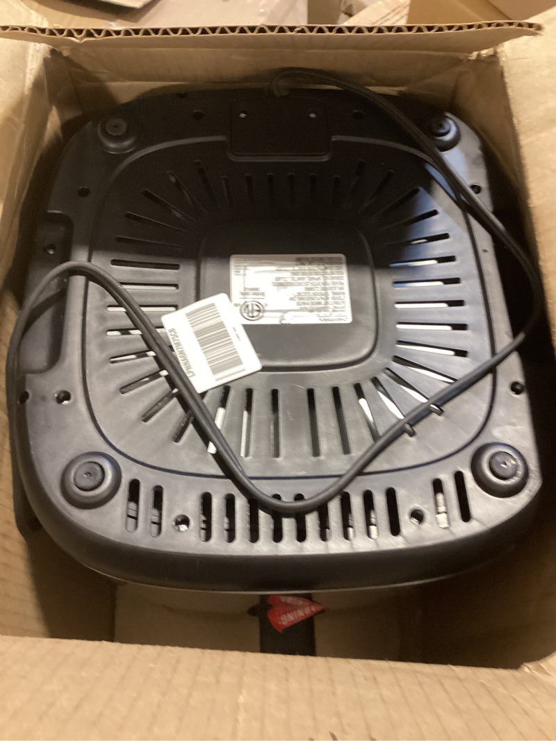 Condition photo showing Good Condition for chefman air fryer 8 qt | turbofry® 4-in-1 with 450°f hi-fry option for crispier results | bake, dehydrate, frozen | xl nonstick dishwasher-safe basket | stainless steel