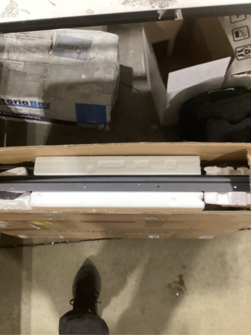 Condition photo showing New/Like New for Electric Fireplace Insert 30" Realsmart 1500W Wall Mounted Fireplaces Recessed Heaters,Fit for 2 X 6 stub, Remote Control Slim Black Fireplace Touch Screen Timer 12 Flame Colors LED Decor Low Noise