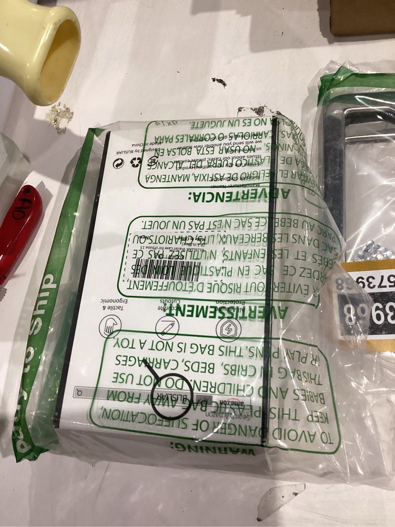 Condition photo showing As Is for BLISLIAR Wallet Case for iPhone 13 with Card Holder/Crossbody Wallet/Strap| RFID Blocking | Magnetic