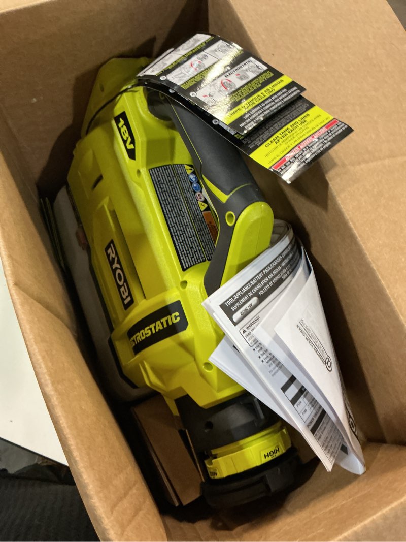 Condition photo showing Good Condition for one+ 18v cordless electrostatic 0.5 gal. sprayer (tool only)