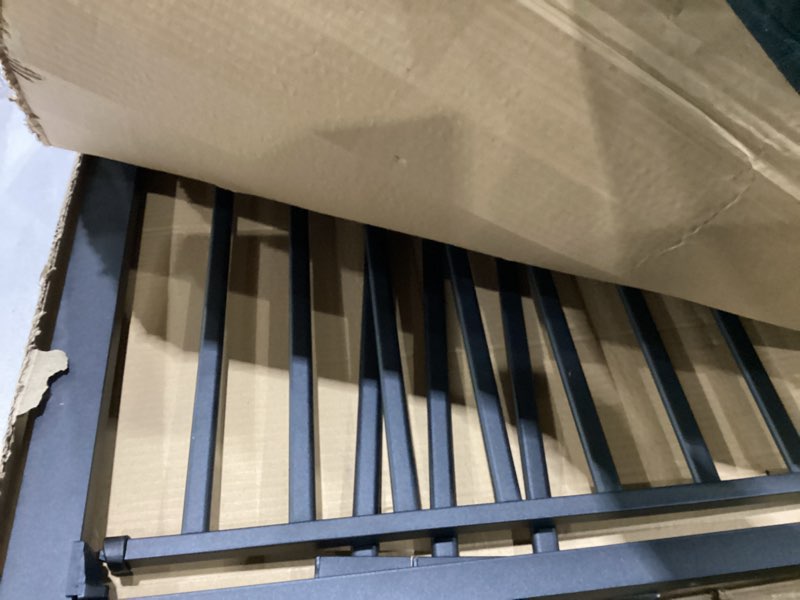 Condition photo showing As Is for 41" Extra Tall Baby Gate for Big Dog No Jumping Over, 30-32.6" Wide Pet Safety Gate Indoor for Doorways No Drilling,Auto Close Child Puppy Gates for Stairways Pressure Mounted (Black) Black-41"tall 30''-32.6''Wide