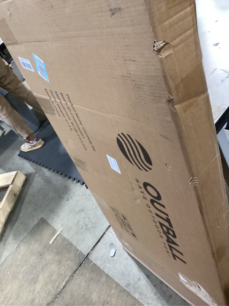 Condition photo showing Good Condition for cornhole set 4x2 and 3x2 regulation size corn holes sets with carrying bags & 8 bean bags cornhole boards bean toss games for adults family outdoor beach lawn outside backyard games american flag 4’x2’