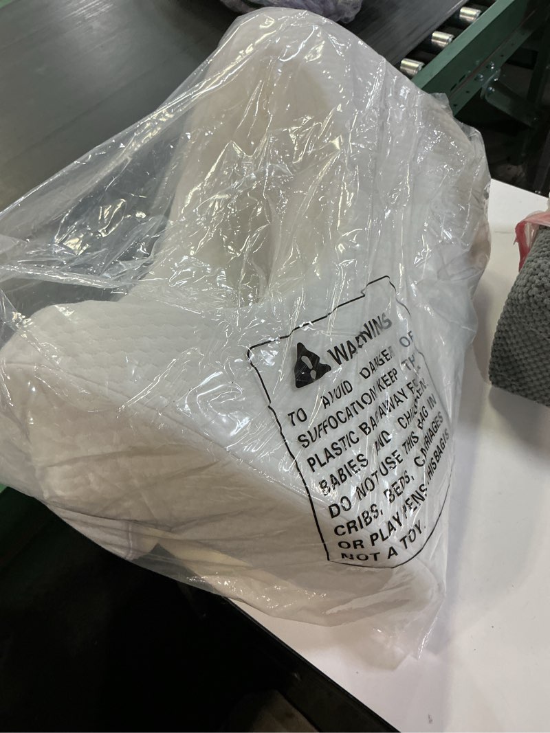 Condition photo showing Good Condition for HOMBYS BBL Pillow After Surgery for Sleeping,High Density Foam Butt Pillow,Brazilian Butt Lift Pillow Post Surgery Recovery for Sleeping,BBL Chair with Hole (White)