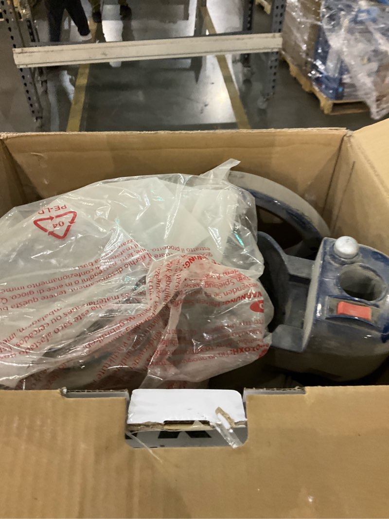 Condition photo showing As Is for Shark Upright Vacuum, Navigator Lift-Away Deluxe with Large Dust Cup Capacity, HEPA Filter, Swivel Steering, Upholstery Tool & Crevice Tool, Blue, NV360
