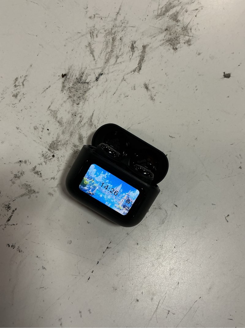 Condition photo showing Good Condition for vekj sleep earbuds bluetooth 5.4 in ear smart touch screen ear buds, 48h playtime mini sleep headphones small design for side sleepers, 5 eq modes, crystal-clear calls, ipx7 waterproof earphones black ( model l8 pro )