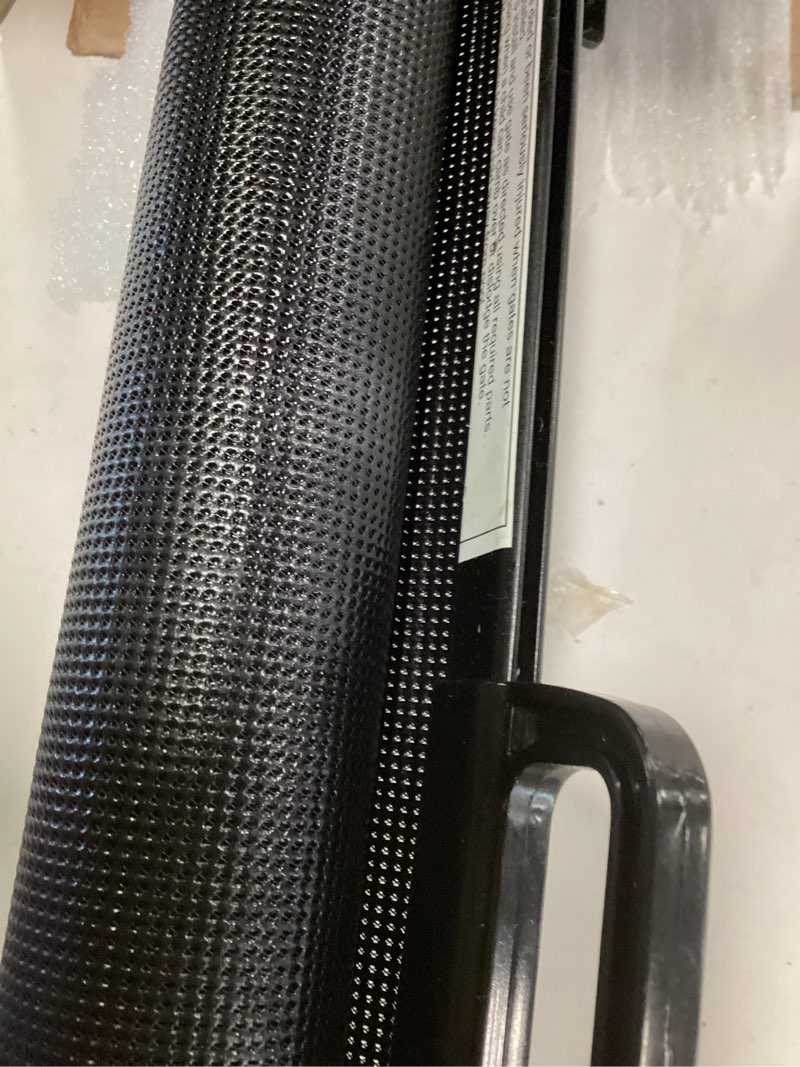 Retractable Safety Gate – Up to 55" x 33" Black BGR01