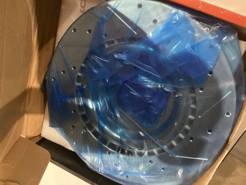 Condition photo showing New/Like New for a-premium 11.65 inch(295.91 mm) front drilled and slotted disc brake rotors + ceramic pads kit compatible with select nissan models - altima 2014 2015 2016 2017 2018 2019, 6-pc set