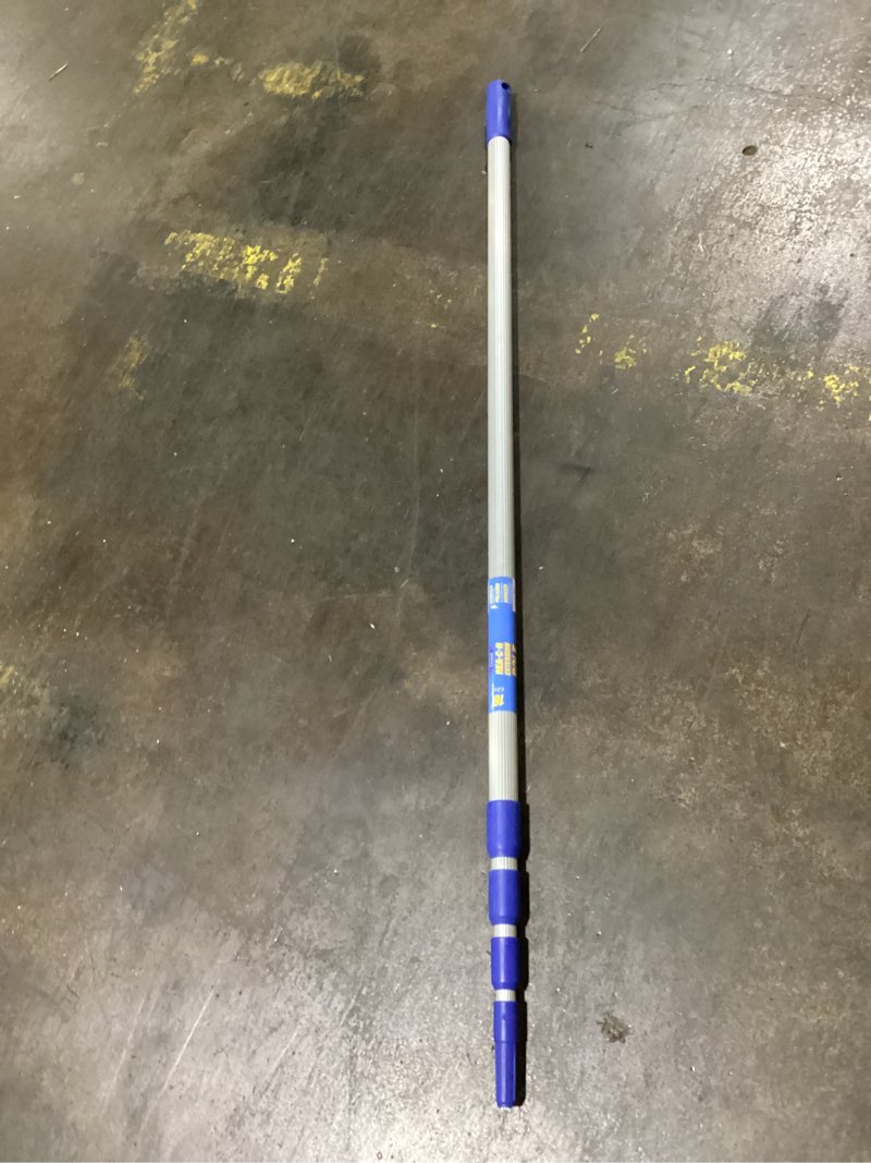 Condition photo showing As Is for ettore 5-ft to 16-ft rea-c-h telescoping aluminum extension pole