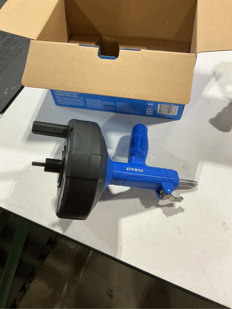 Condition photo showing Good Condition for kobalt 1/4-in x 25-ft high carbon wire hand auger for drain