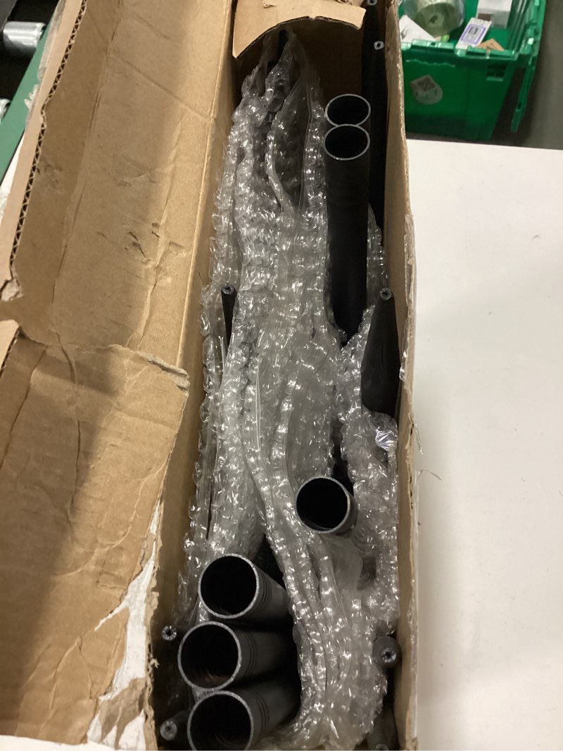 Condition photo showing Good Condition for 2 Pack 76 Inch Adjustable Double Shepherds Hooks for Outdoor Heavy Duty, Two Sided Garden Bird Feeder Pole for Hanging Plant Baskets, Solar Lights, Weddings Decor