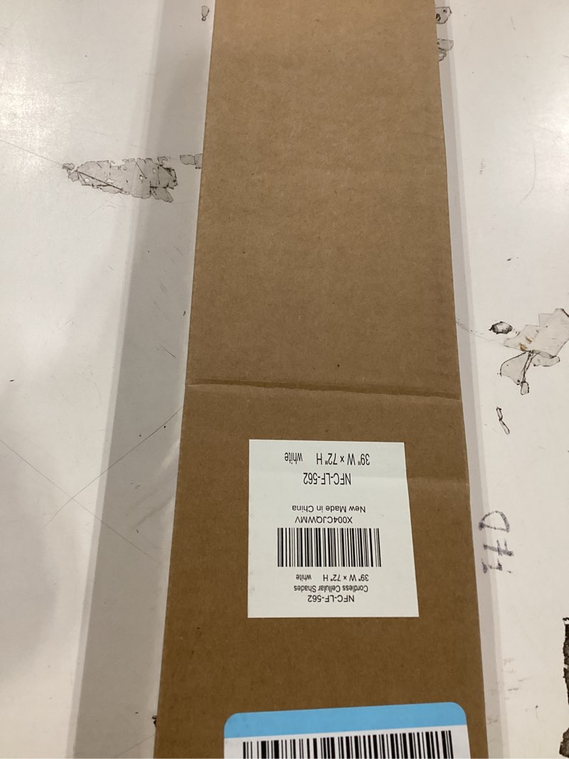 Condition photo showing Good Condition for lazblinds cordless cellular shades, no tools no drill light filtering honeycomb shades pleated blind