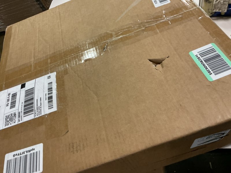 Condition photo showing New/Like New for Ceiling Fans with Lights and Remote, 20" Modern Low Profile Ceiling Fan with Light, Stepless Color Temperature Change and 6 Speeds for Bedroom, Kids Room and Living Room (Black)