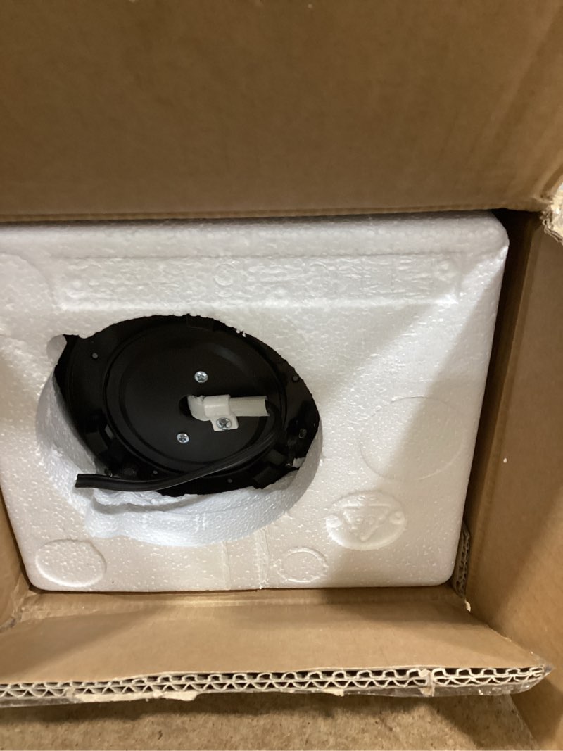 Condition photo showing New/Like New for amazon basics 28" 60-degree oscillating tower fan with powerful airflow for bedroom, living room, office, 3 speeds, mechanical control, air circulator, 35w, 27.8"h x 9.4"d x 9.4"w, black 28" - mechanical control
