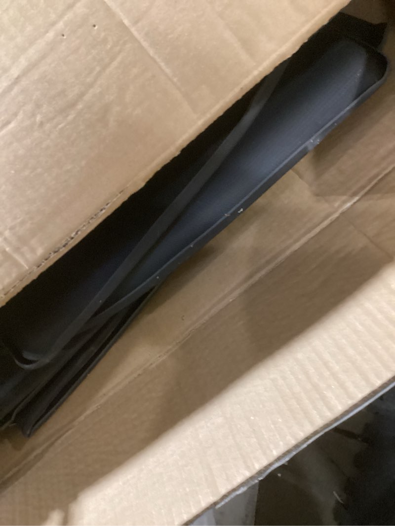 Condition photo showing As Is for floor mats set for jeep wrangler jl 2018-2025 2026 unlimited 4-door (not fit jk/4xe/2-door), all weather tpe backrest mat trunk mat cargo liner door sill guards accessories (floor mats set)