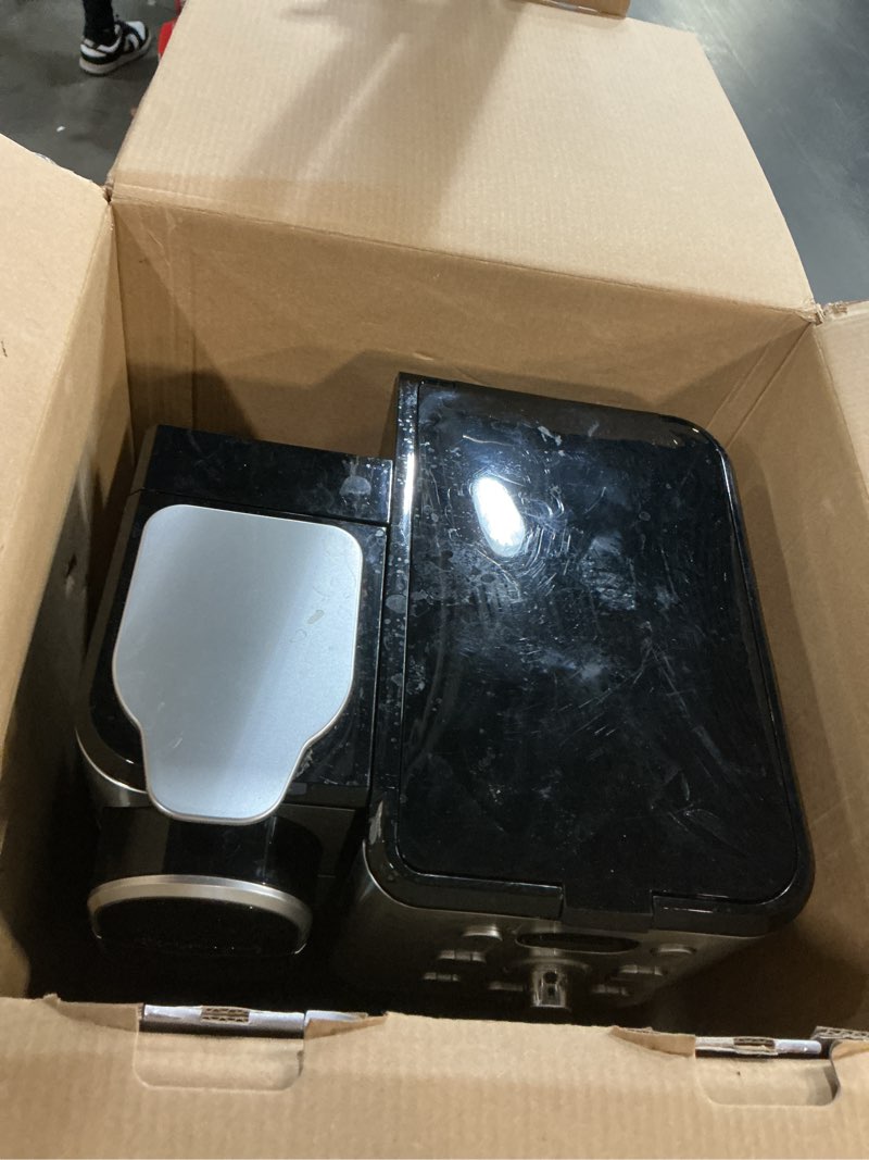 Condition photo showing As Is for Cuisinart 12-Cup Coffee Maker, Single-Serve Brewer Glass Carafe, Automatic Hot & Iced Coffee Machine, Brew Strength Control and Pause, SS-16, Stainless Steel