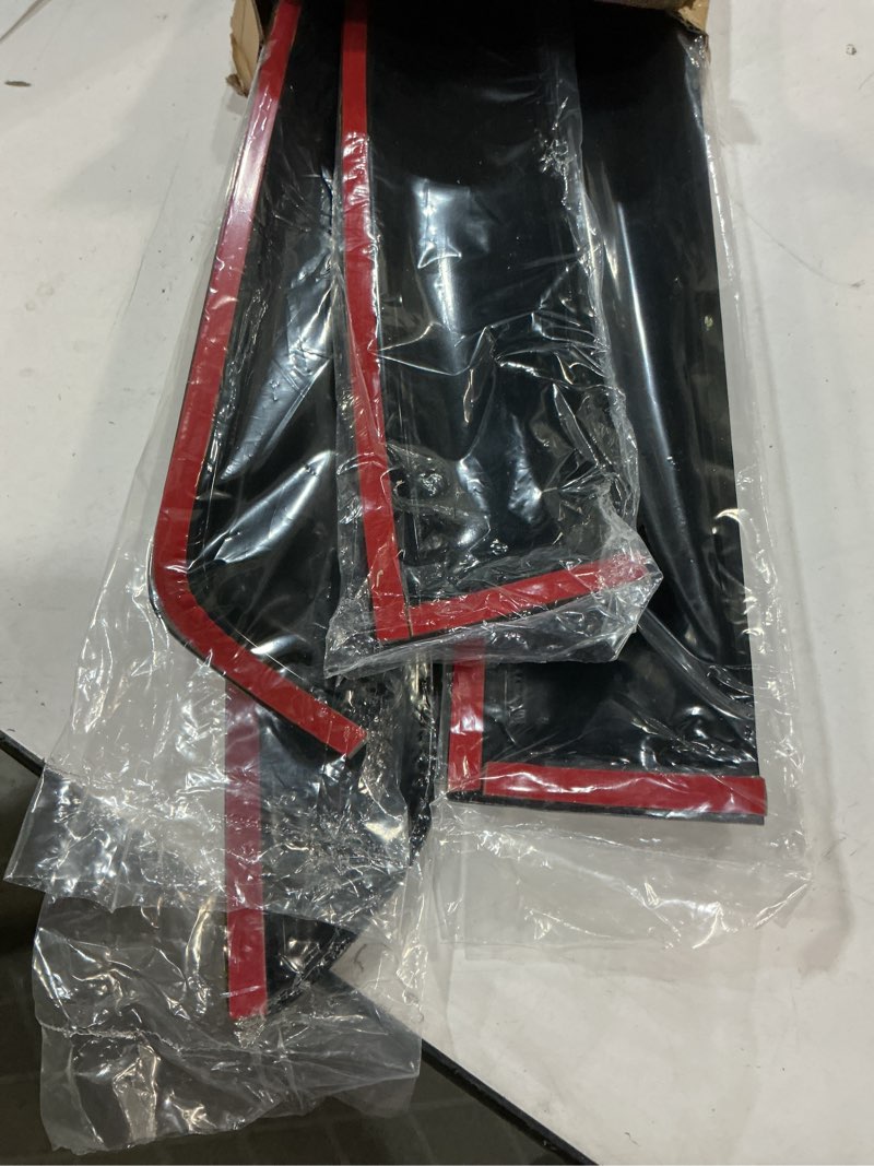 Condition photo showing Good Condition for rain guards for ford edge 2015-2024 se sel st st-line titanium, tape-on side window deflectors, window visors for ford edge cars, for ford car accessories, 4 pcs for-ford-edge-2015/2024