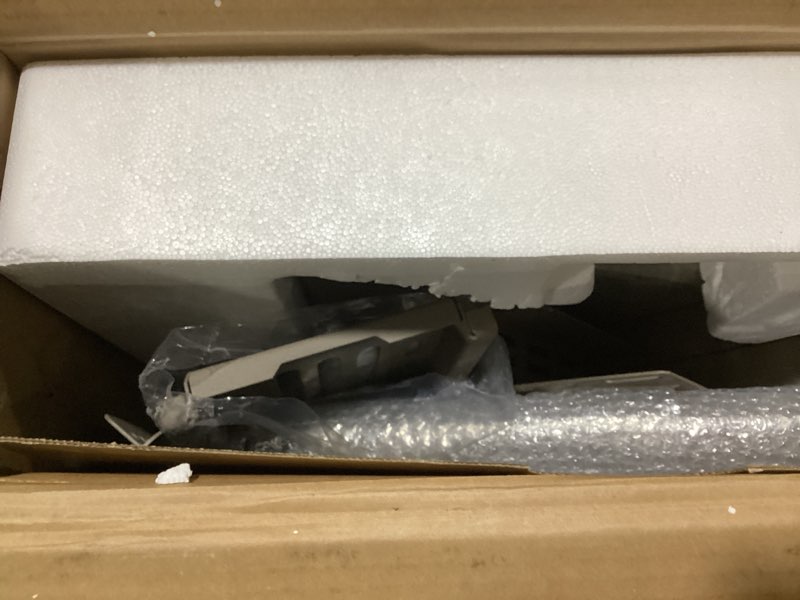 Condition photo showing New/Like New for FITUEYES Design Corner TV Stand for 32 43 50 55 65 Inch TVs, Small Spaces Floor TV Stand Rolling TV Cart for LCD/LED Flat Curved Screens, Modern Living Room TV Stands, Eiffel Series, Morandi Grey