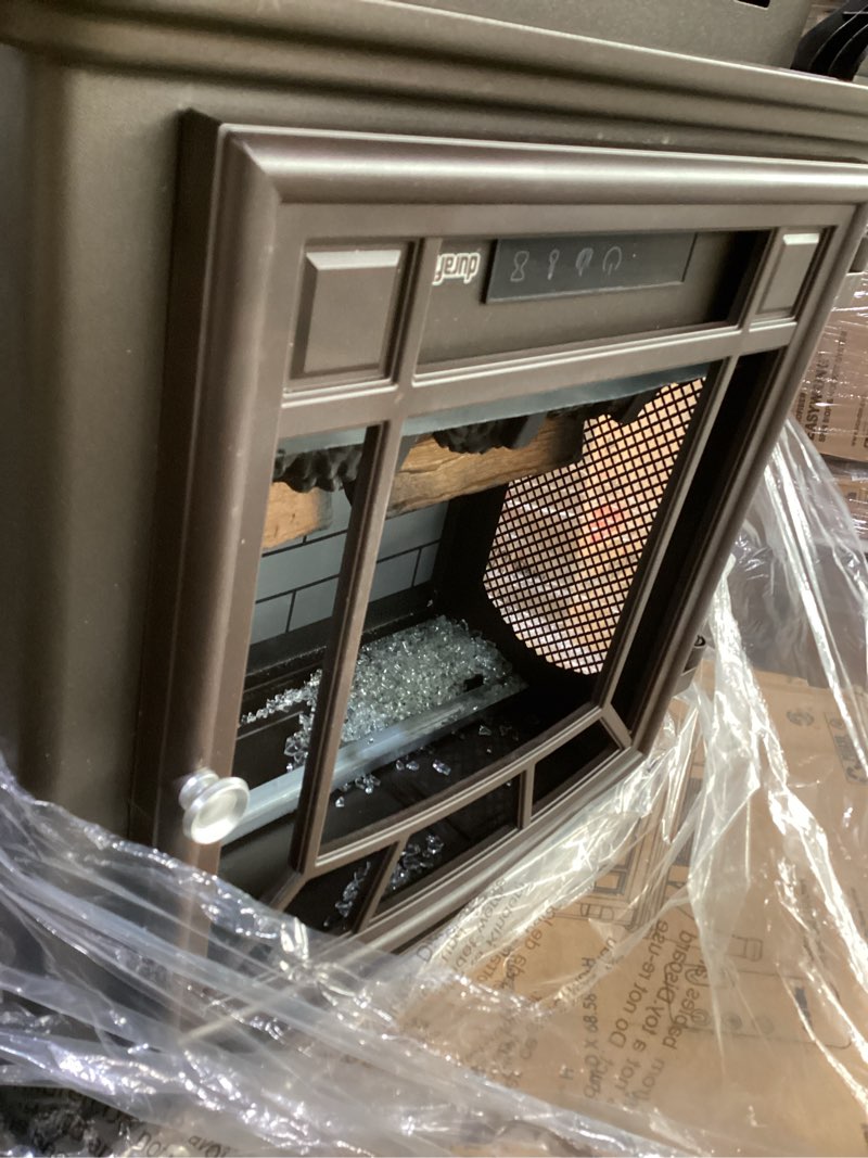 Condition photo showing As Is for duraflame Infrared Quartz Electric Stove Heater - DFI-591-02 - Bronze