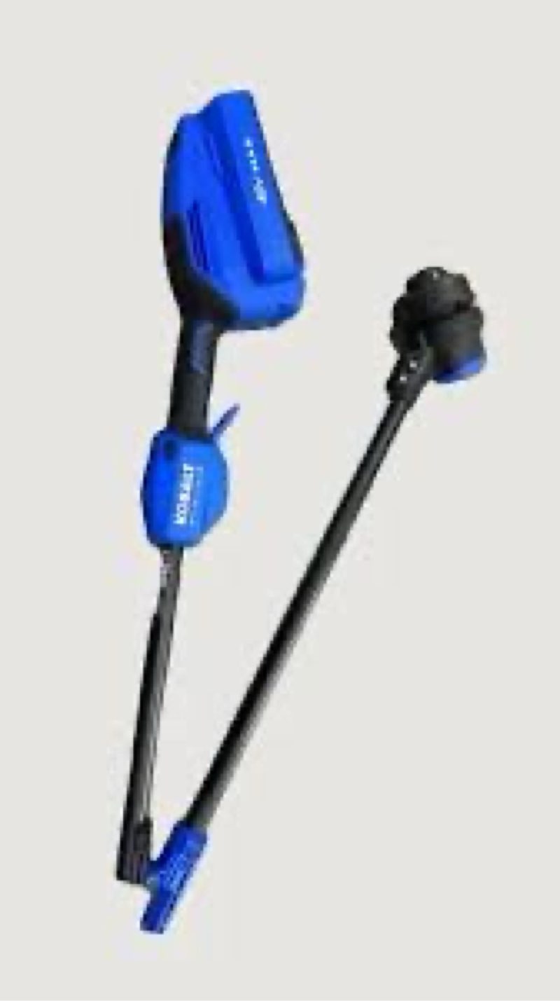 kobalt quiet tech 24-volt 15-in straight shaft battery string trimmer 4 ah 
