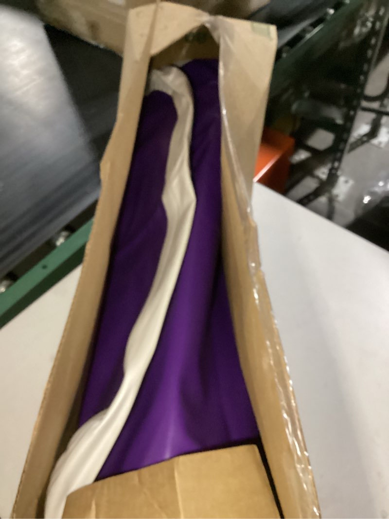 Condition photo showing Good Condition for Air Mat Tumble Track, Gymnastics Mats Tumbling Track with Electric Air Pump for Home Use Cheerleading Training Kids Gym Yoga Purple/Purple 10ftx3.3ftx4inch