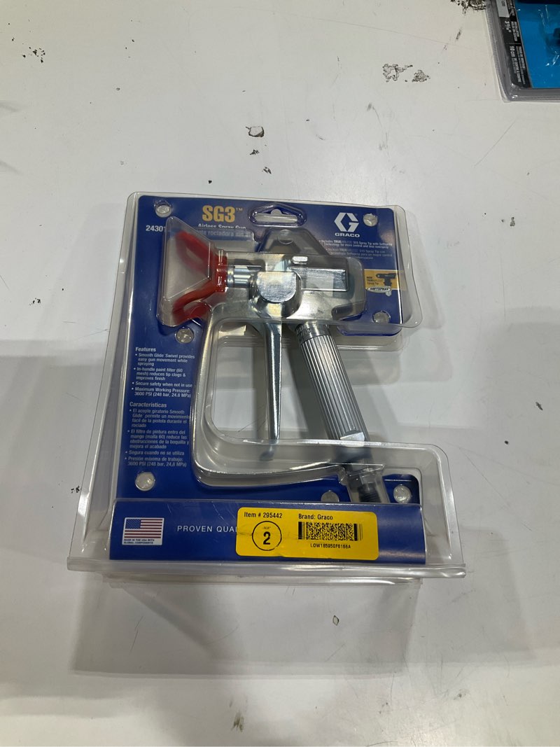 Condition photo showing Good Condition for sg3 airless spray gun