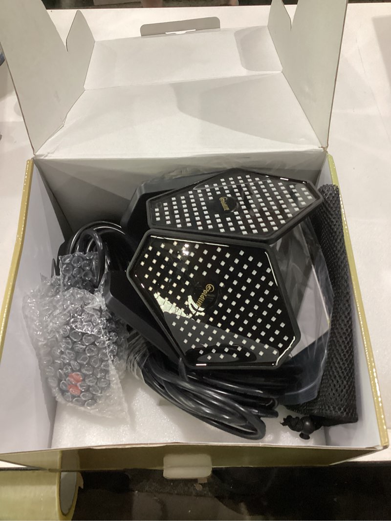 Condition photo showing Good Condition for goldlife underwater fishing light 110v with 50ft cable, 400w 40000lm foldable gfci safety plug brightness green led light attractants for docks/boats/kayaks, ip69k rated for fresh & salt water