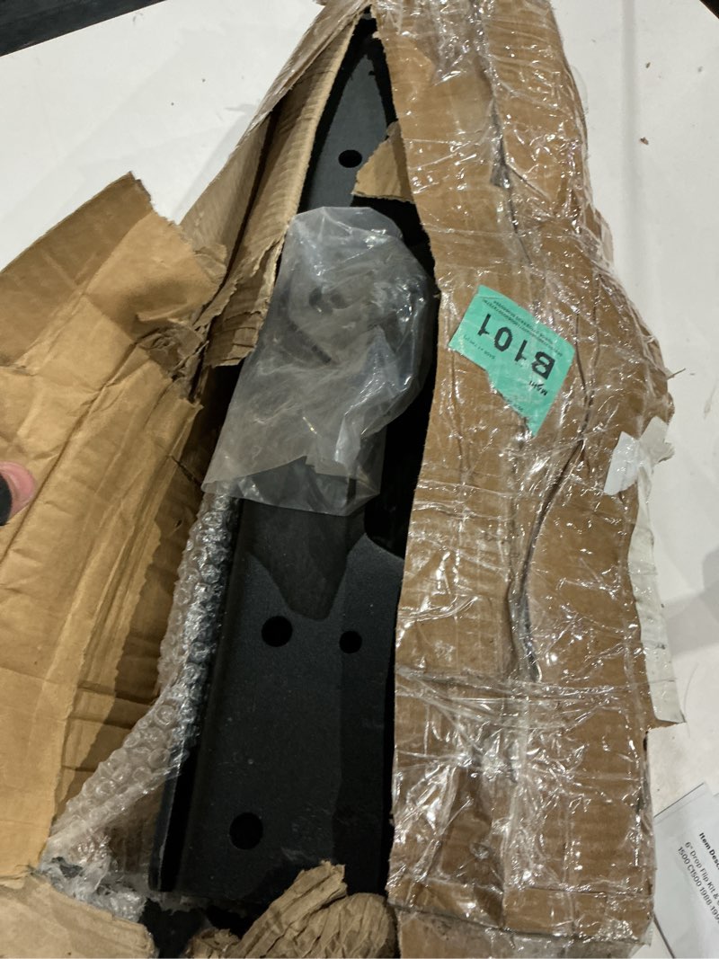 Condition photo showing As Is for 6'' rear drop flip kit with c notch for chevy silverado for gmc sierra c1500 trucks 1988-1998, rear axle lowering flip kit