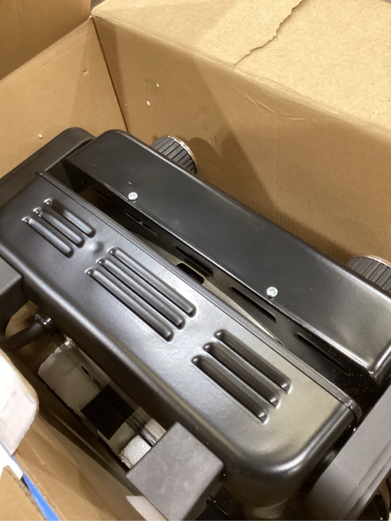 Condition photo showing As Is for 12" Pizza Oven, Indoor Pizza Oven Heats up to 800°F, 1200W Electric Pizza Maker with Viewing Window, Temperature Control & Timer