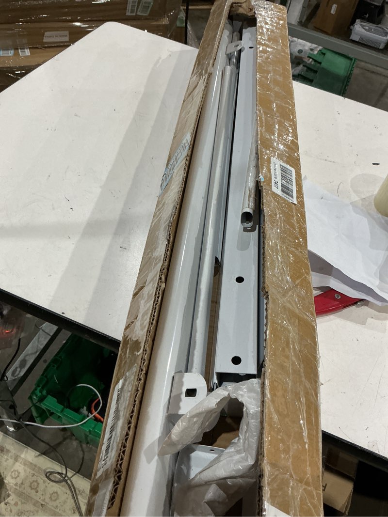 Condition photo showing As Is for handrails for outdoor steps,1-3 step stair handrail & indoor stair railing kit?white railings for outdoor steps and hand rails for seniors for porch(3 step-white)