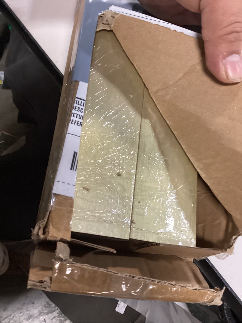 Condition photo showing Good Condition for Canvas Floating Frame for 24x24 Oil Paintings, DIY Metal Floater Frame with 1.5" Deep for Canvas Prints Wall Art/Portrait/Landscape Living Room Bedroom Kitchen Decor (Gold) 24x24" Gold