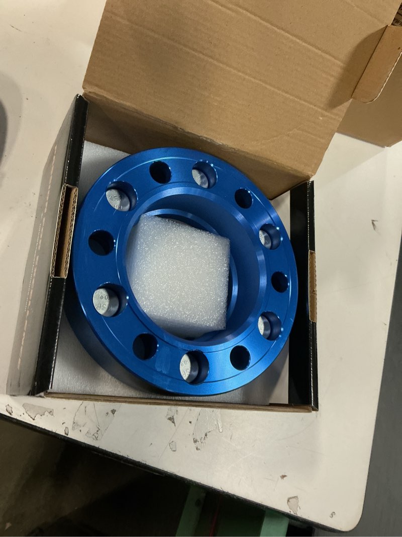 Condition photo showing Good Condition for KSP 6x5.5 Wheel Spacers for Chevy Silverado GMC Sierra, 2inch 6x139.7mm Lug Centric Spacer for Suburban Express 1500 Escalade Yukon, 50mm Wheel Adapter 108mm Hub Bore with M14x1.5 Studs Black 4PCS 2"-6x5.5-4pcs black