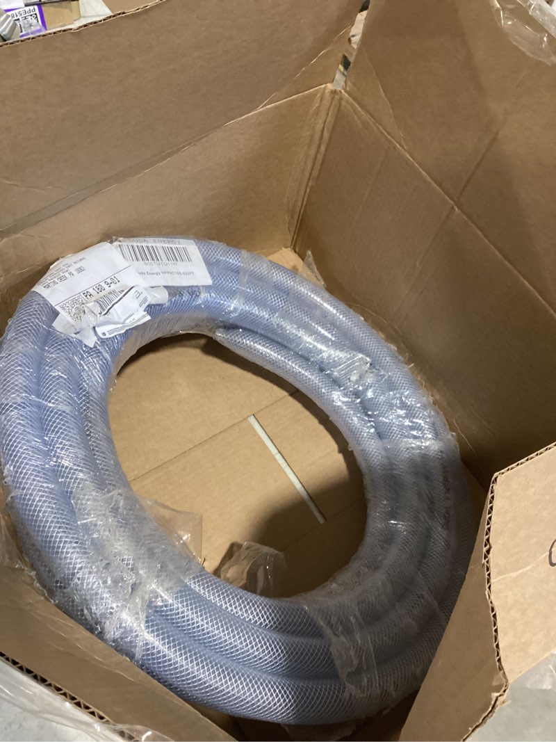 Condition photo showing Good Condition for duda energy hppvc100-025ft 25' x 1" id high pressure braided clear flexible pvc tubing heavy duty uv chemical resistant vinyl hose water oil 1" id x 25 ft clear