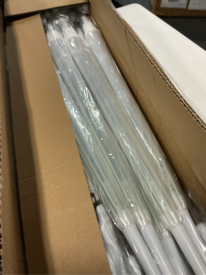 Condition photo showing Good Condition for 16 pack clear wedding umbrellas bulk – transparent umbrellas with j hook handle, windproof stick canopy for bride groom photography, outdoor events, party décor