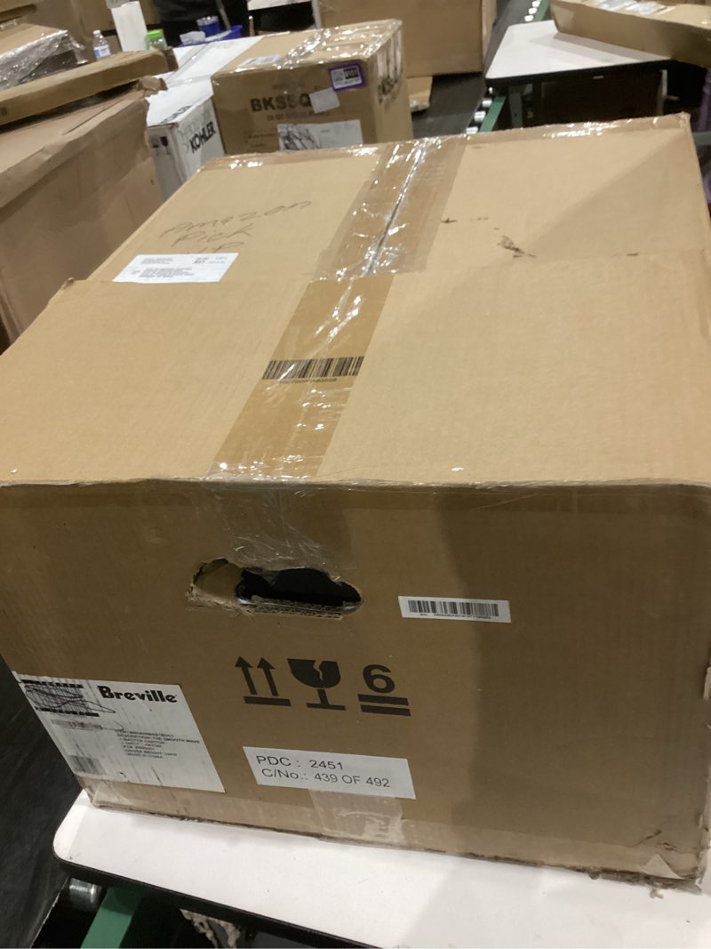 Condition photo showing Good Condition for Breville BMO850BSS Smooth Wave Countertop Microwave Oven, Brushed Stainless Steel