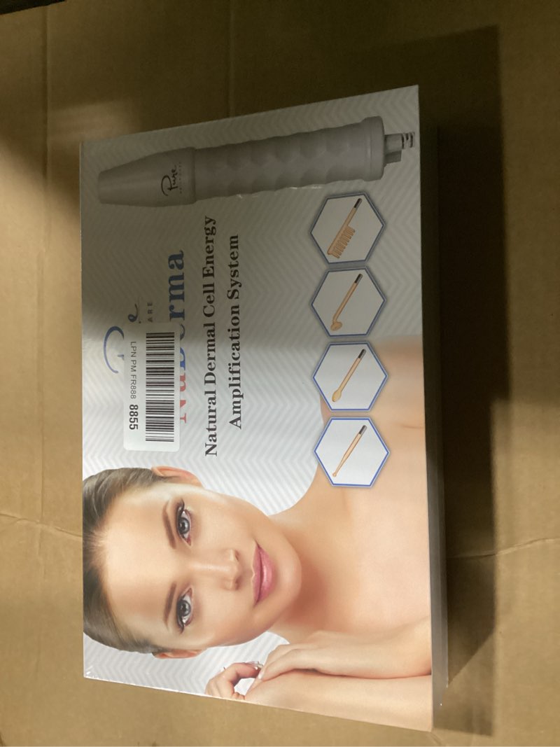 Condition photo showing Good Condition for Pure Daily Care NuDerma Handheld Skin Therapy Wand Machine w/Neon – Anti-Aging - Skin Tightening - Wrinkle Reducing - Dark Circles – Clarifying - Hair & Scalp Stimulator 1 Count (Pack of 1)
