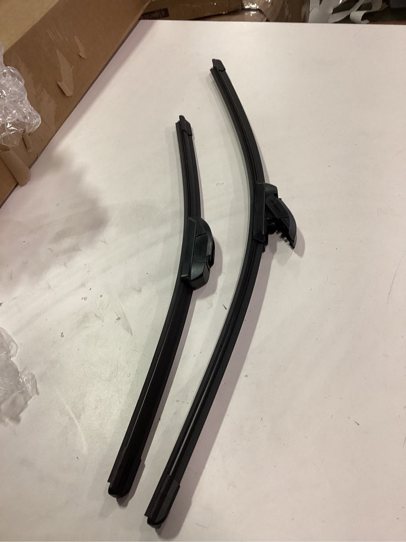 Condition photo showing As Is for BOSCH 24A18A ICON Beam Wiper Blades - Driver and Passenger Side - Set of 2 Blades ( 24A & 18A) Front (24A & 18A) ICON Combo Pack (Front)