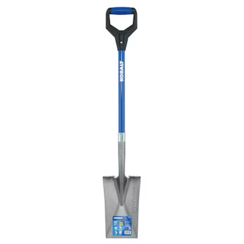 Kobalt 20.5-in Fiberglass D-Handle Garden spade