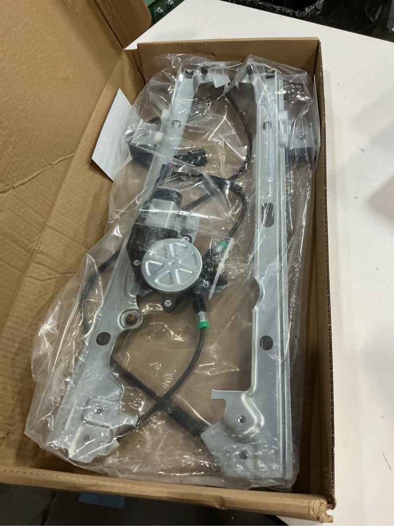 Condition photo showing Good Condition for front driver side power window regulator with motor fit for 2007 2008 2009 2010 2011 2012 2013 chevy silverado 1500 2500 3500 hd avalanche suburban tahoe, gmc sierra yukon xl, left, 741-442