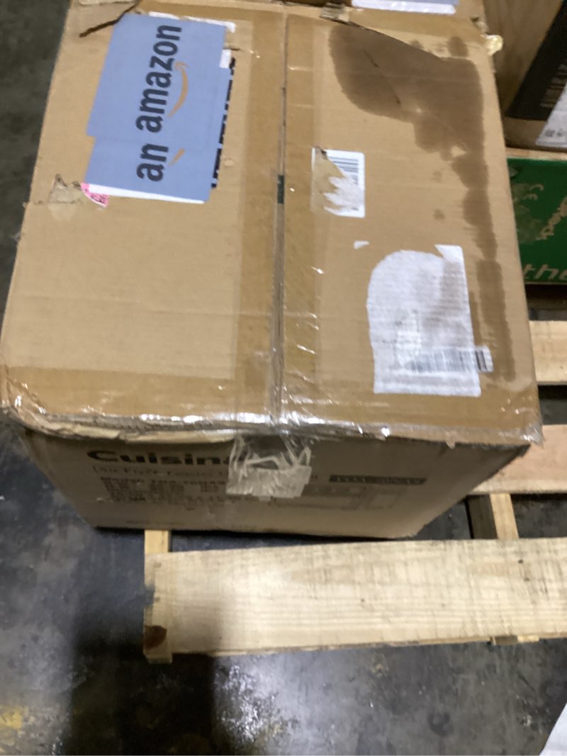 Condition photo showing Good Condition for Cuisinart Air Fryer Toaster Oven with Grill, 1800W 8-1 Air Fryer Oven with Bake, Convection Bake, Grill, Broil and Warm Options, Large Capacity, 60-Minute Timer, TOA-70NAS, Stainless Steel Stainless Steel Convection Toaster Air Fryer Oven w/ Grill