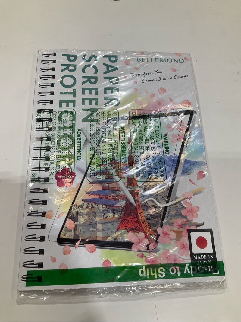 Condition photo showing Good Condition for BELLEMOND | Magnetic Kent Paper Screen Protector for Samsung Galaxy Tab S11 Ultra / S10 Ultra / S9 Ultra / S8 Ultra - 14.6" | Removable and Reusable Matte Film | Reduces Pencil Tip Wear | 1PC