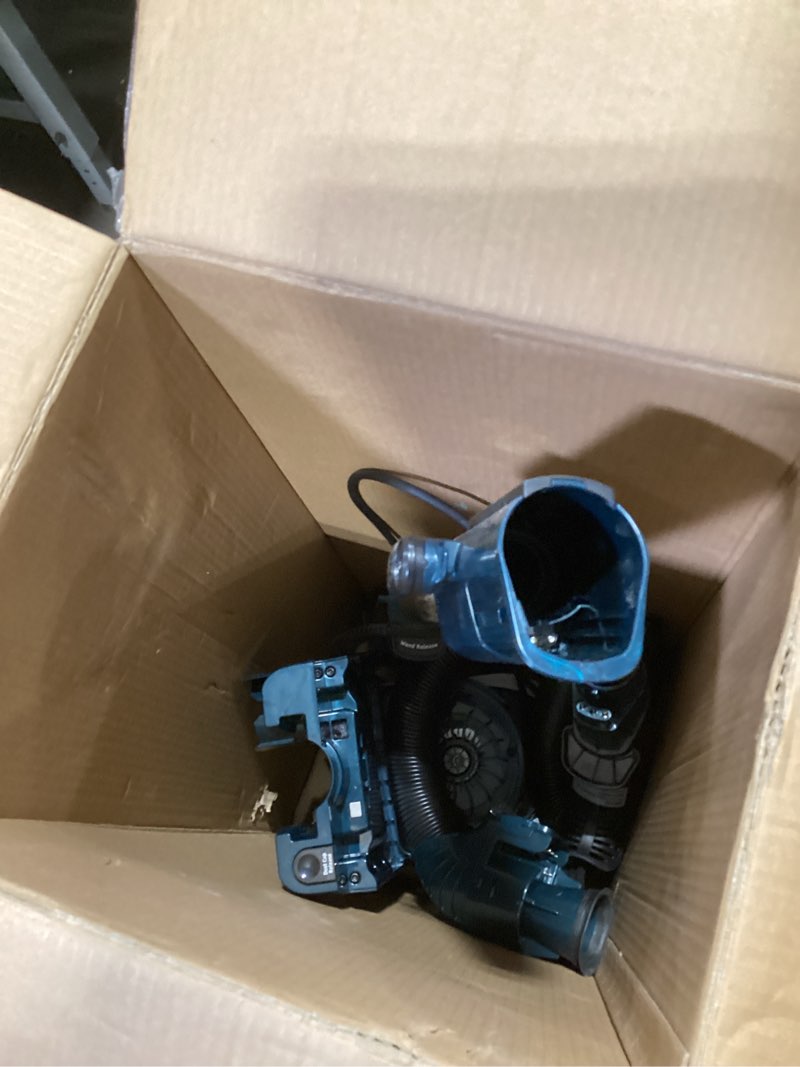 Condition photo showing As Is for shark powerdetect upright vacuum cleaner with hepa filter, heavy duty vacuum with powerful suction for pet hair pickup, duoclean technology, powered lift-away, ideal for carpets & hardfloors, az4002 powerdetect w/ odor neutralizer